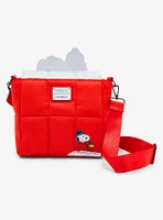 Loungefly Peanuts Snoopy Woodstock Puffer Crossbody Bag