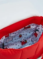 Loungefly Peanuts Snoopy Woodstock Puffer Crossbody Bag