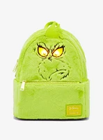 Loungefly How The Grinch Stole Christmas! Light-Up Fuzzy Mini Backpack