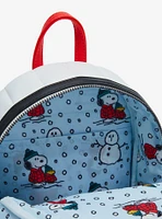 Loungefly Peanuts Snoopy Puffer Mini Backpack