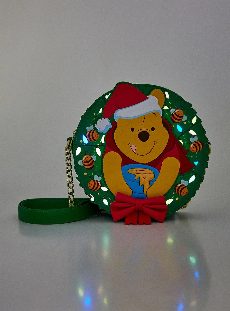 Loungefly Winnie The Pooh Wreath Crossbody Bag