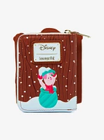 Loungefly Disney Winnie The Pooh Holiday Glow-In-The-Dark Mini Zipper Wallet