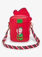 Loungefly Winnie The Pooh Piglet Santa Crossbody Bag