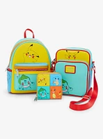 Loungefly Pokemon Pikachu & Friends Color-Block Mini Backpack