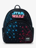 Loungefly Star Wars Spaceships Light-Up Mini Backpack