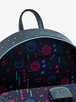 Loungefly Star Wars Spaceships Light-Up Mini Backpack