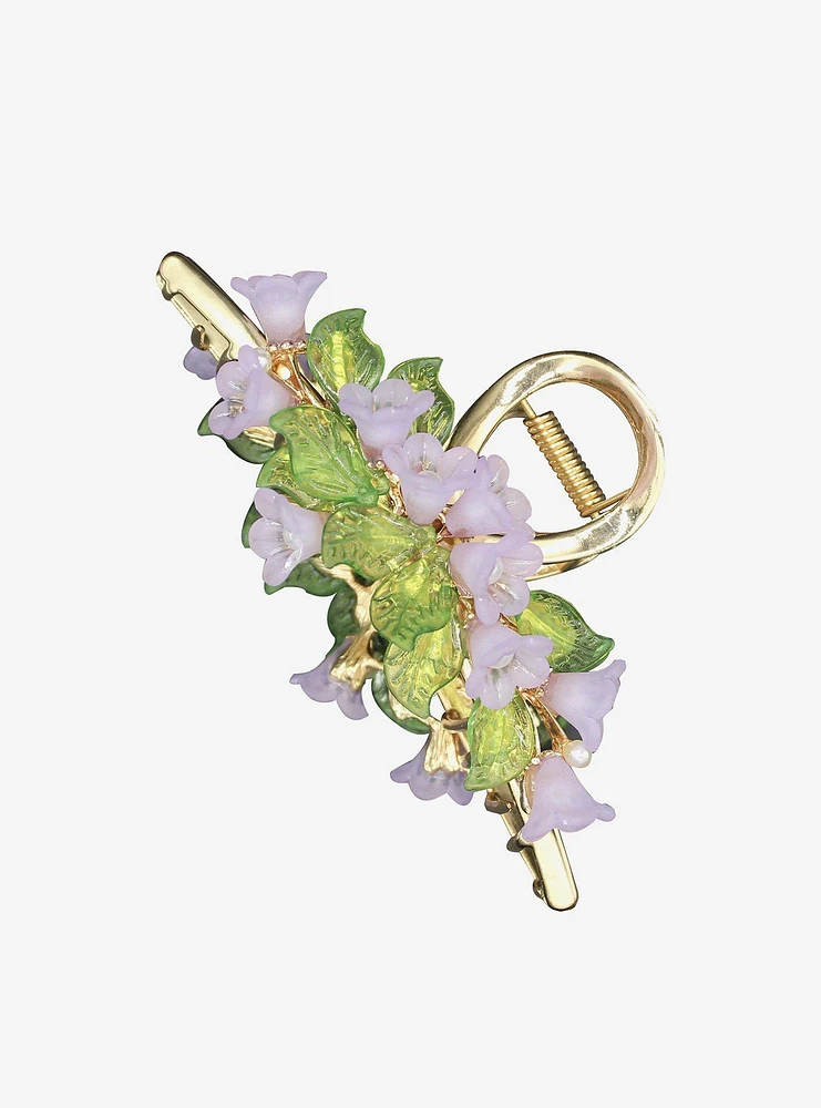 Bridgerton Wisteria Claw Hair Clip