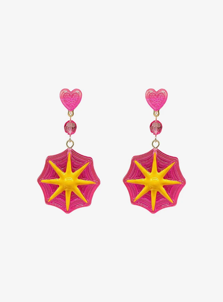 Monster High Draculaura Web Drop Earrings