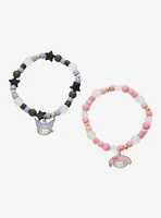 Kuromi & My Melody Beaded Best Friend Bracelet Set