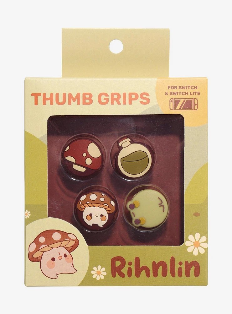 Kawaii Mushroom Frog Thumb Grips By Rihnlin