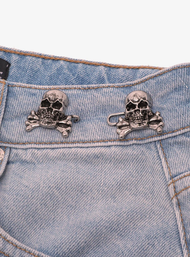 Skull & Crossbones Waist Pin Set