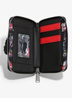 Loungefly Ghostbusters Ecto-1 Glow-In-The-Dark Zipper Wallet