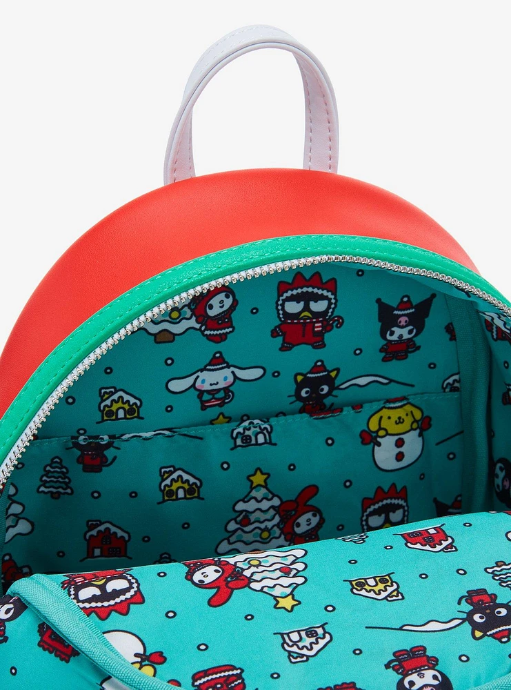 Loungefly Hello Kitty And Friends Holiday Fireplace Mini Backpack