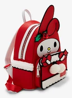 Loungefly My Melody Holiday Bell Mini Backpack