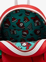 Loungefly My Melody Holiday Bell Mini Backpack