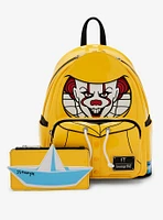 Loungefly IT Pennywise Georgie's Raincoat Glow-In-The-Dark Mini Backpack