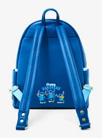 Loungefly Disney Stitch & Scrump Menorah Light-Up Mini Backpack