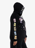 Hello Kitty Magic Card Girls Hoodie Plus