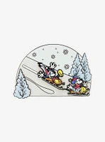 Loungefly Mickey Mouse And Friends Winter Wonderland Enamel Pin