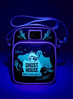 Loungefly Beetlejuice Beetlejuice Ghost House Glow-in-the-Dark Crossbody Bag