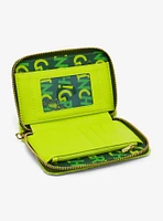 Loungefly How the Grinch Stole Christmas Plush Grinch Small Zip Wallet