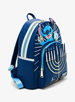 Loungefly Disney Lilo & Stitch Scrump & Stitch Menorah Light-Up Mini Backpack