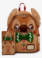 Loungefly Disney Lilo & Stitch Gingerbread Stitch Figural Scented Mini Backpack