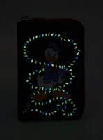 Loungefly Disney Donald Duck Holiday Lights Glow-in-the-Dark Zip Wallet — BoxLunch Exclusive