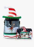 Loungefly Disney The Nightmare Before Christmas Carousel Figural Crossbody Bag