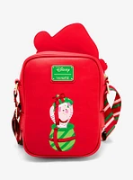 Loungefly Disney Winnie the Pooh Winter Pooh Bear & Piglet Crossbody Bag