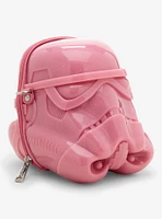 Loungefly Star Wars Stormtrooper Pink Glitter Figural Crossbody Bag