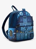 Loungefly Wednesday Nevermore Academy Figural Glow-in-the-Dark Mini Backpack