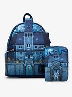 Loungefly Wednesday Nevermore Academy Figural Glow-in-the-Dark Mini Backpack