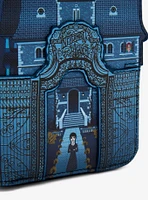 Loungefly Wednesday Nevermore Academy Figural Glow-in-the-Dark Small Zip Wallet