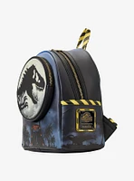 Loungefly Jurassic Park 30th Anniversary T-Rex Silhouette Glow-in-the-Dark Mini Backpack