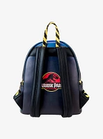 Loungefly Jurassic Park 30th Anniversary T-Rex Silhouette Glow-in-the-Dark Mini Backpack