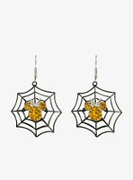 Her Universe Disney Minnie Mouse Spiderweb Drop Earrings