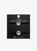 Her Universe The Nightmare Before Christmas Jack Head Best Friend Cord Bracelet Set