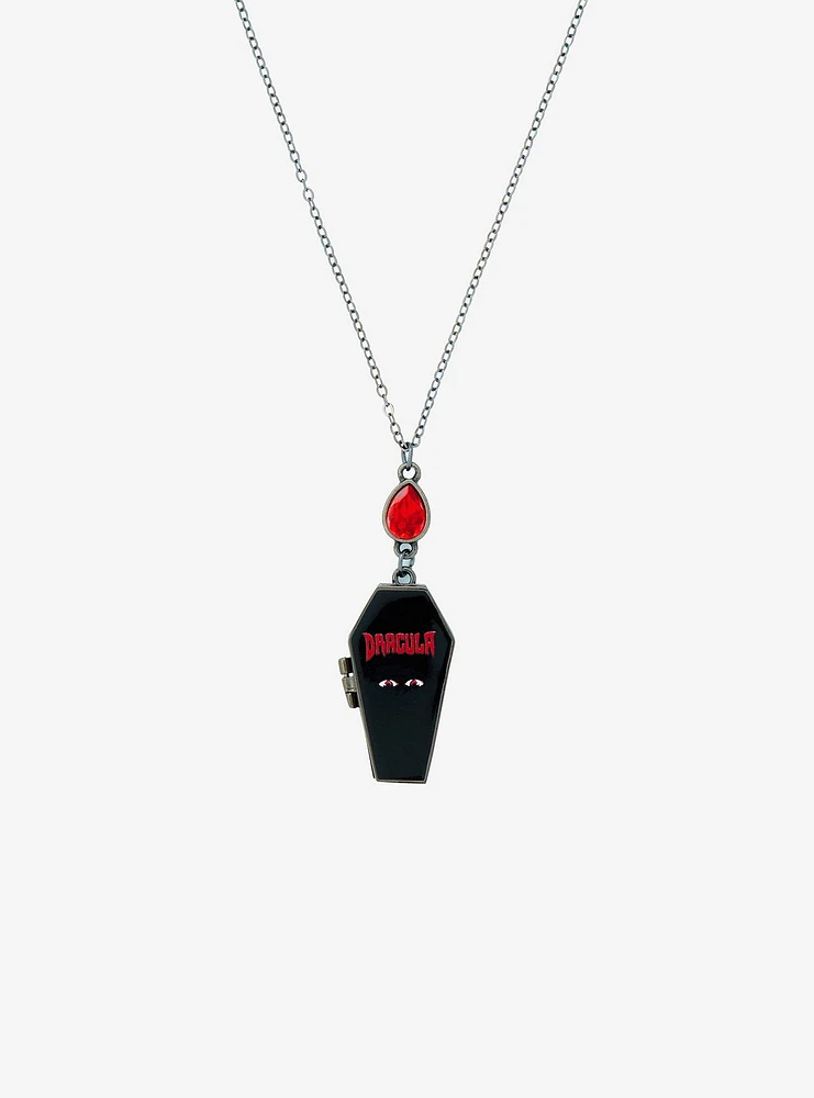 Universal Monsters Dracula Coffin Locket Necklace