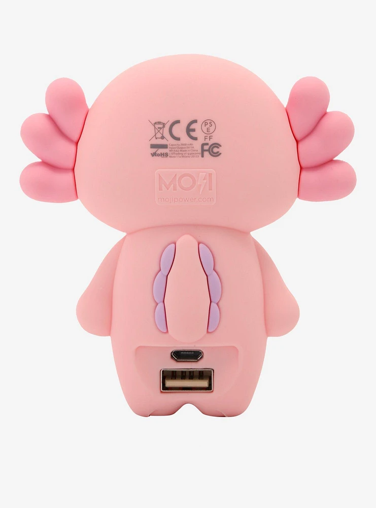 Mojipower Pink Axolotl Power Bank