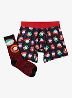 South Park Characters Boxer Briefs & Sock Set