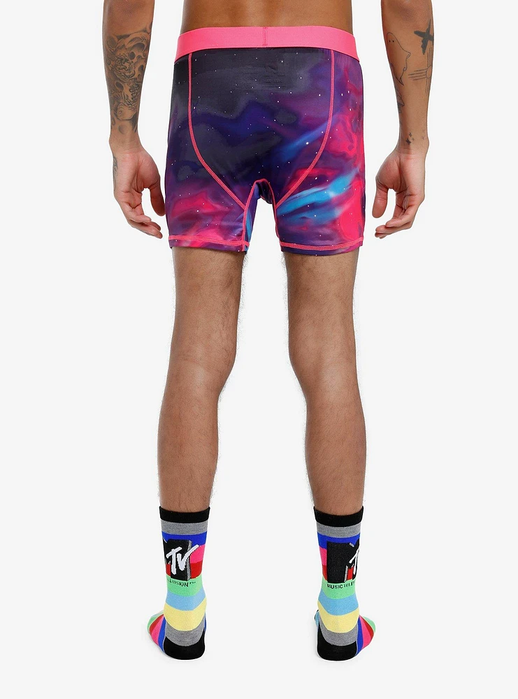 MTV Moonman Boxer Briefs & Sock Set