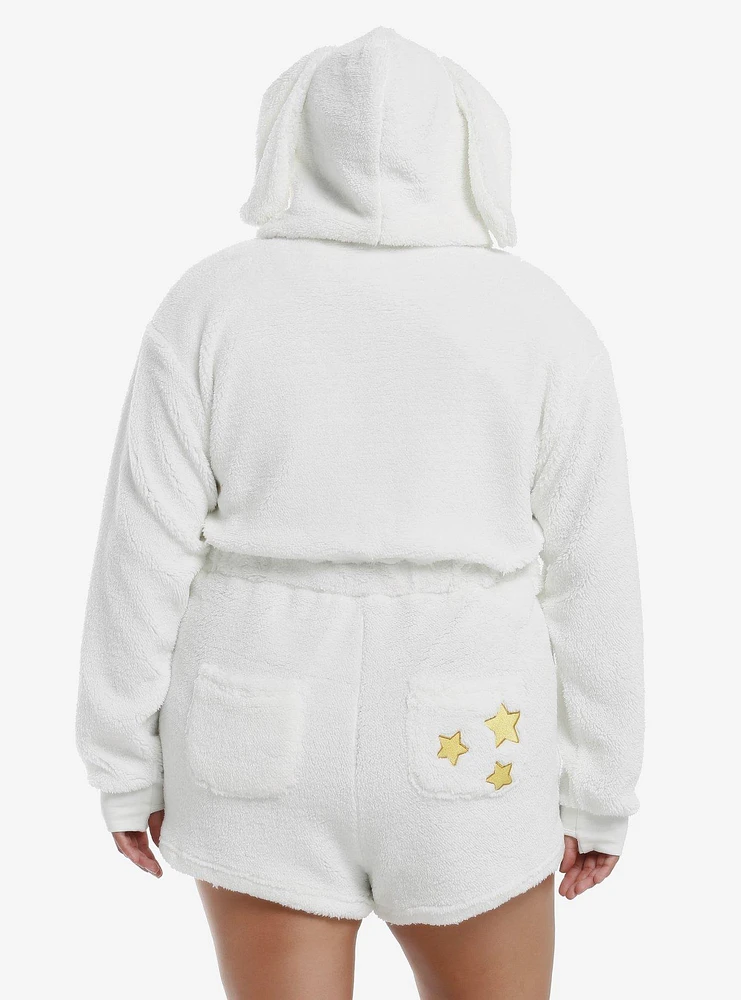 Cinnamoroll Star Girls Sherpa Romper Plus