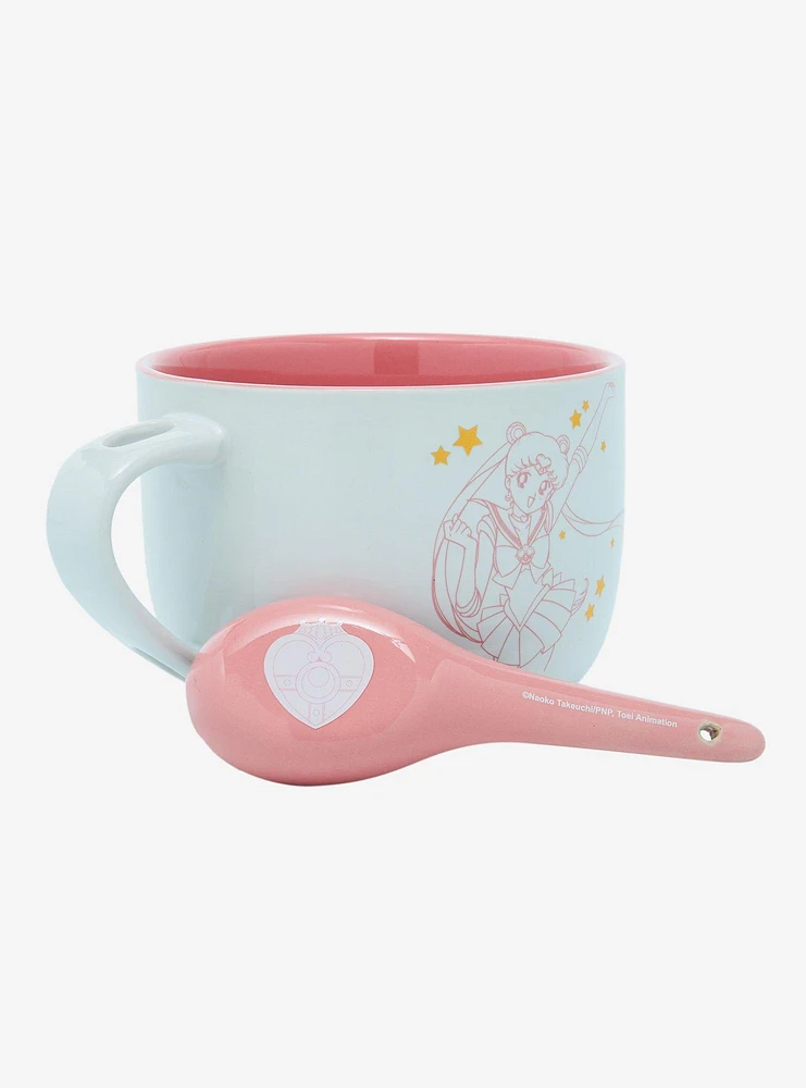 Pretty Guardian Sailor Moon Soup Mug & Spoon