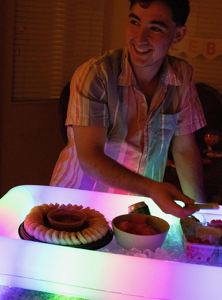 Illuminated LED Buffet Snack Cooler