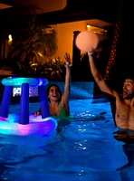 Illuminated LED Inflatable Pool Basketball