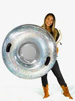 Glitter Silver Glitter Snow Tube