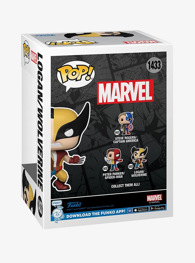 Funko Marvel Pop! Logan/Wolverine Vinyl Bobble-Head Figure