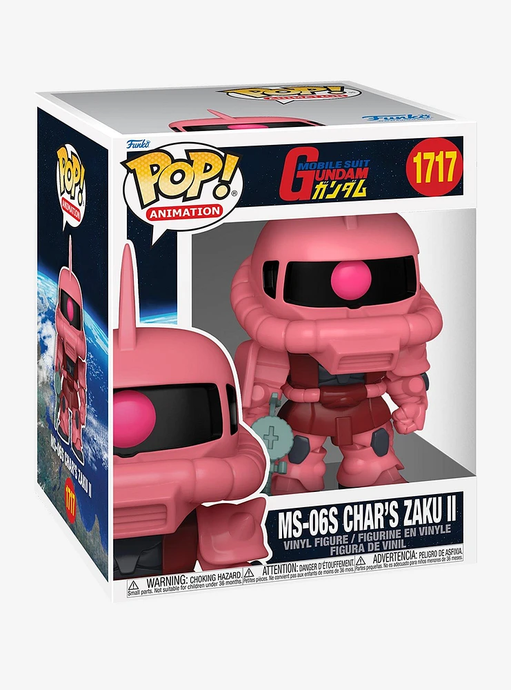 Funko Mobile Suit Gundam Pop! Animation MS-06S Char's Zaku II Vinyl Figure