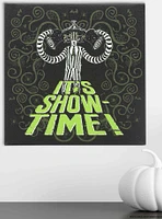 Beetlejuice It's Showtime Canvas Wall Decor